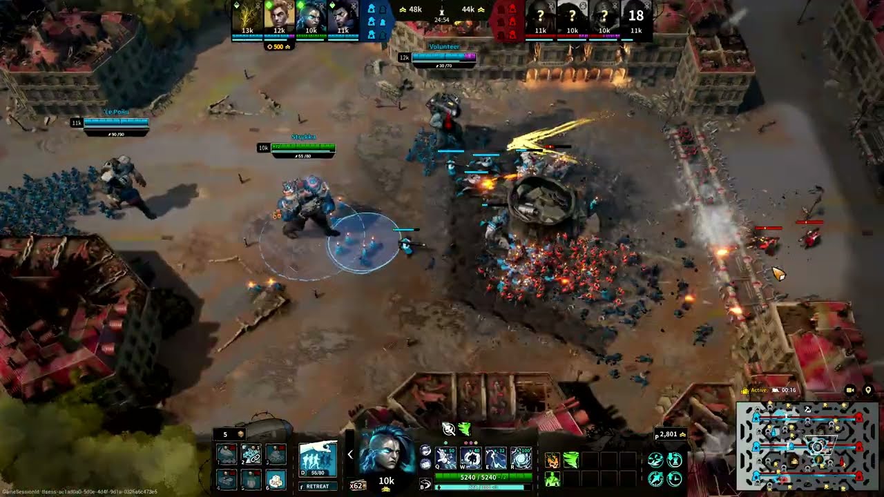 March of Giants - Closed Alpha Gameplay - Match #1 [HD]
