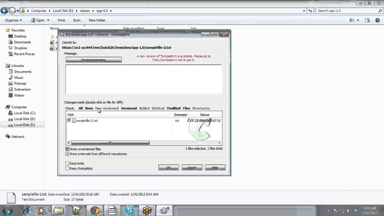 SVN-Branching-Trunk-branches-tags-step-by-step