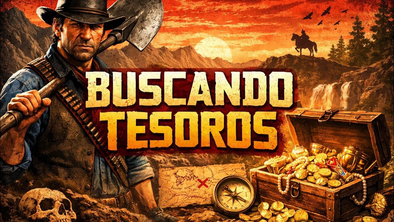 BUSCANDO TESOROS EN RED DEAD REDEMPTION 2