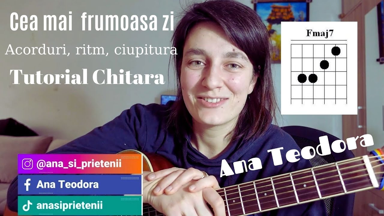 Cea mai frumoasa zi (Alexandru Andries) | Tutorial Ana Teodora