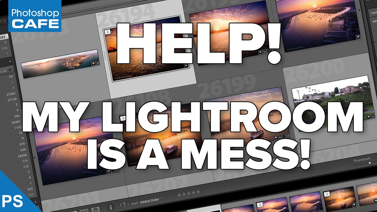 как ОРГАНИЗОВАТЬ свою коллекцию фотографий LIGHTROOM!