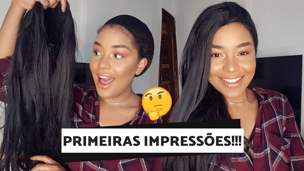 COMPREI MINHA PRIMEIRA WIG/PERUCA!!! Valeu a pena?!