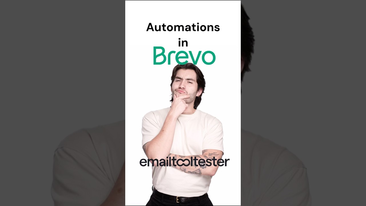 Stop sending manual welcome emails, do this instead #automation #brevotutorial