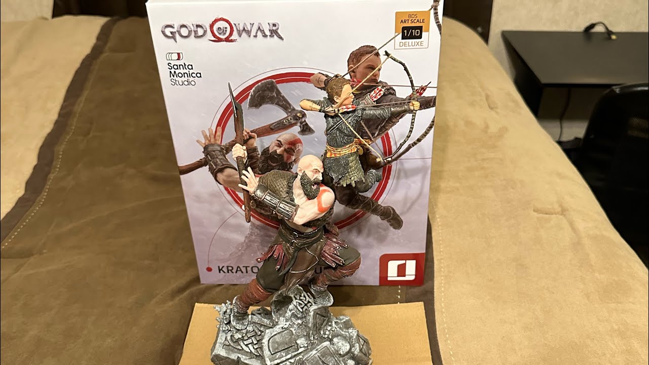 Iron Studios: Kratos and Atreus unboxing/review
