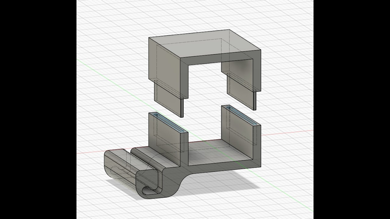 Kobra 3 Max - Extruder chord clip orange chord