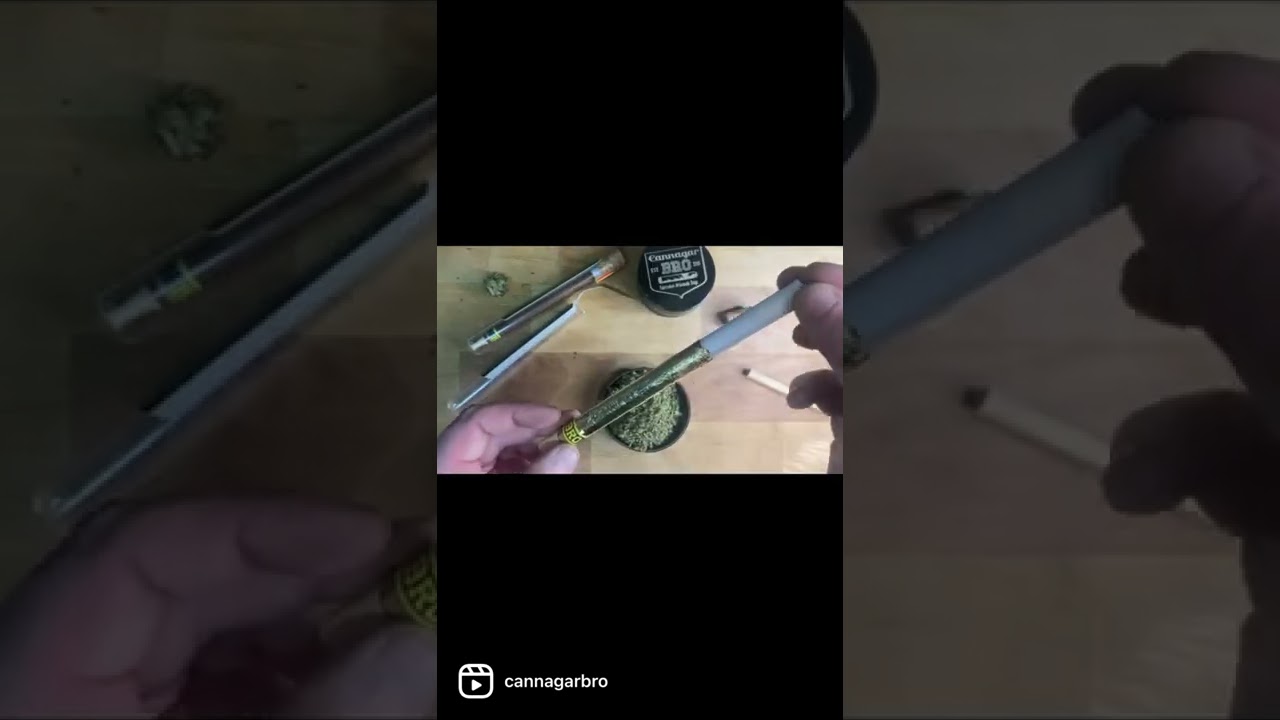 How to pack a 24k gold shell #cigar #handcrafted #satisfying #gold #cannagar #diy