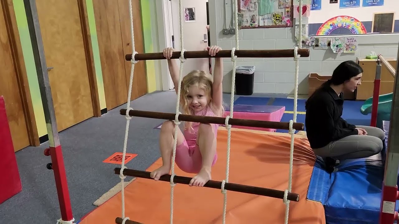 Emmy and Ollie Gym Time