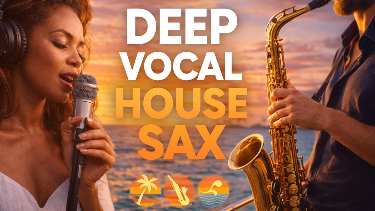 Deep Vocal House Sax | Sunset House Mix