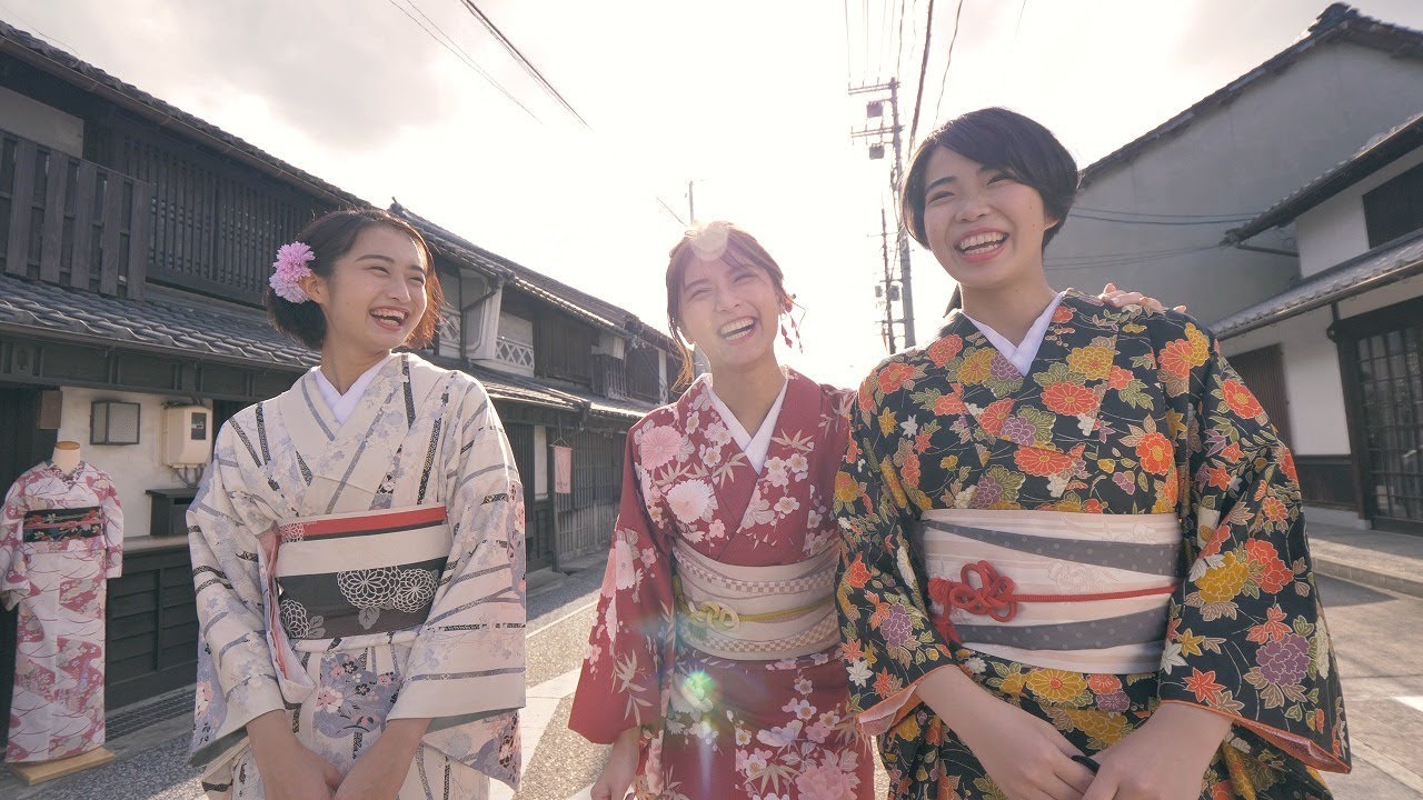 來春天的津山進行一場治愈的女子之旅