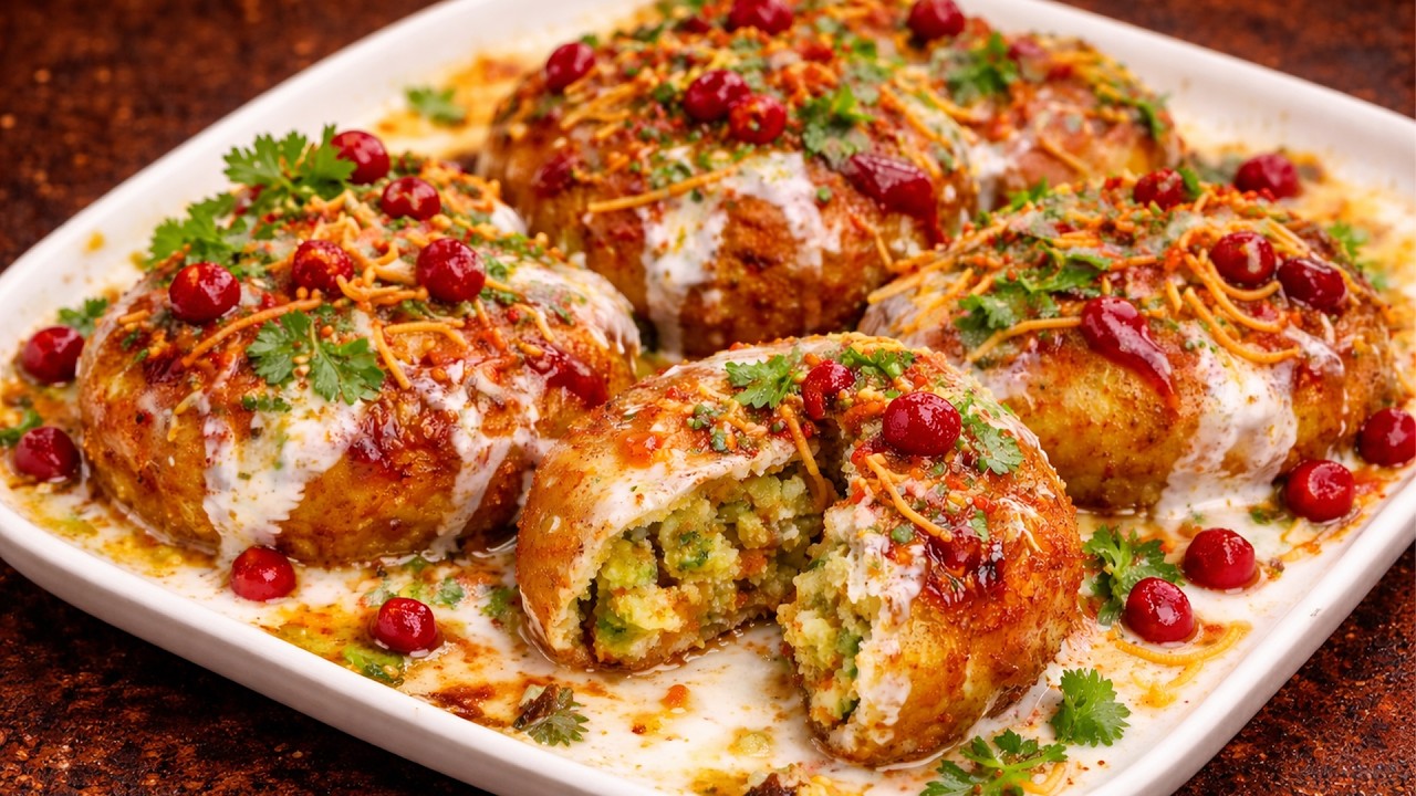 घर पर बनाएं बाजार जैसी टिक्की चाट | एक बार खाएंगे तो बार-बार बनाएंगे