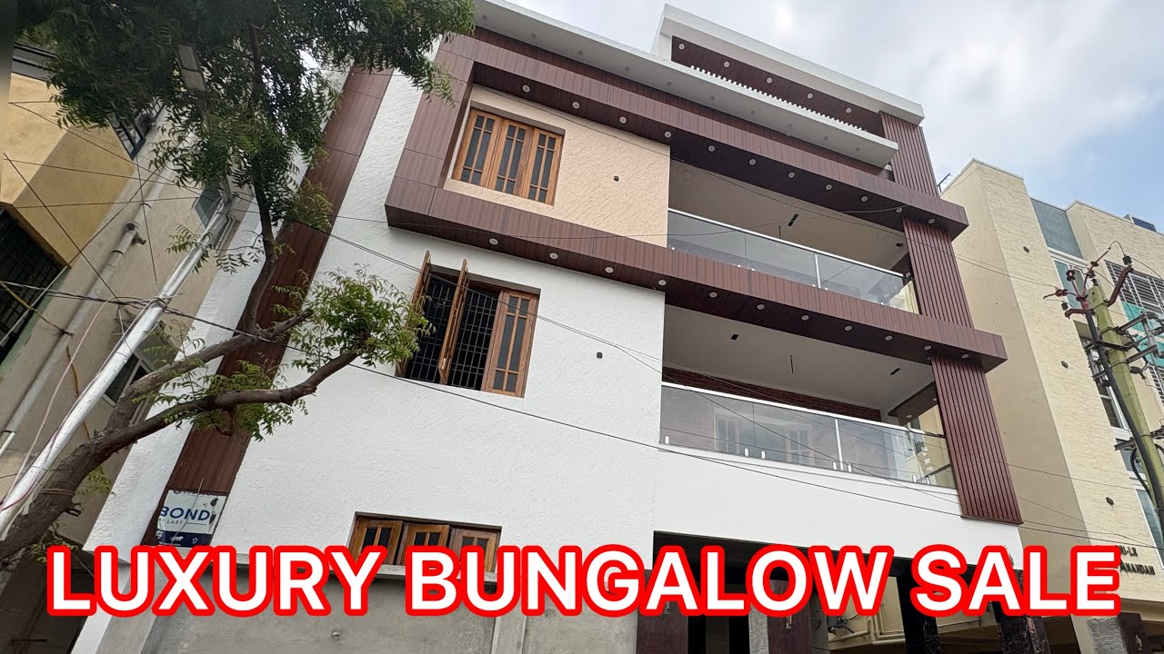 ID NO-1063 - Luxury bungalow | 5 BHK | Home theatre | Lift | approved | Valasaravakkam | 