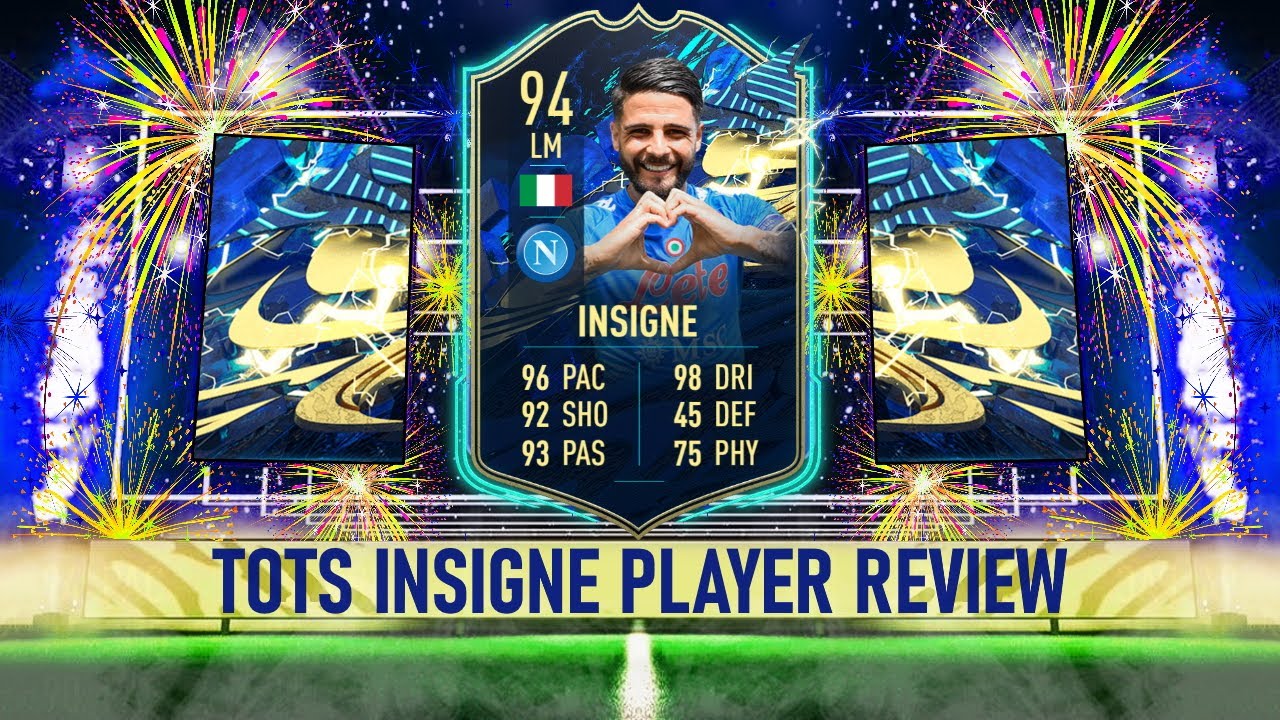 FIFA 21 TOTS INSIGNE (94) PLAYER REVIEW