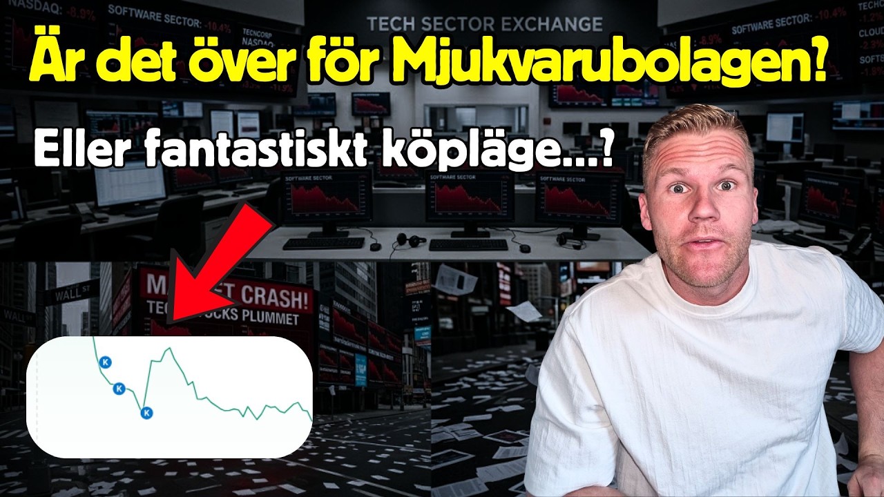 Är det över för mjukvarubolagen eller köpläge? Marknadsuppdatering