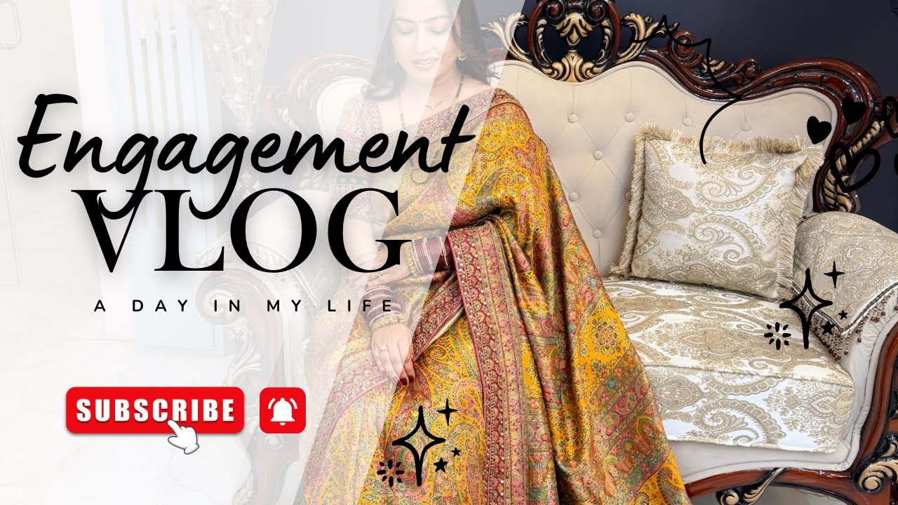 Engagement Day❤️#engagement#wedding#instareels#dailyvlog#youtubeshort#viralvlogs 