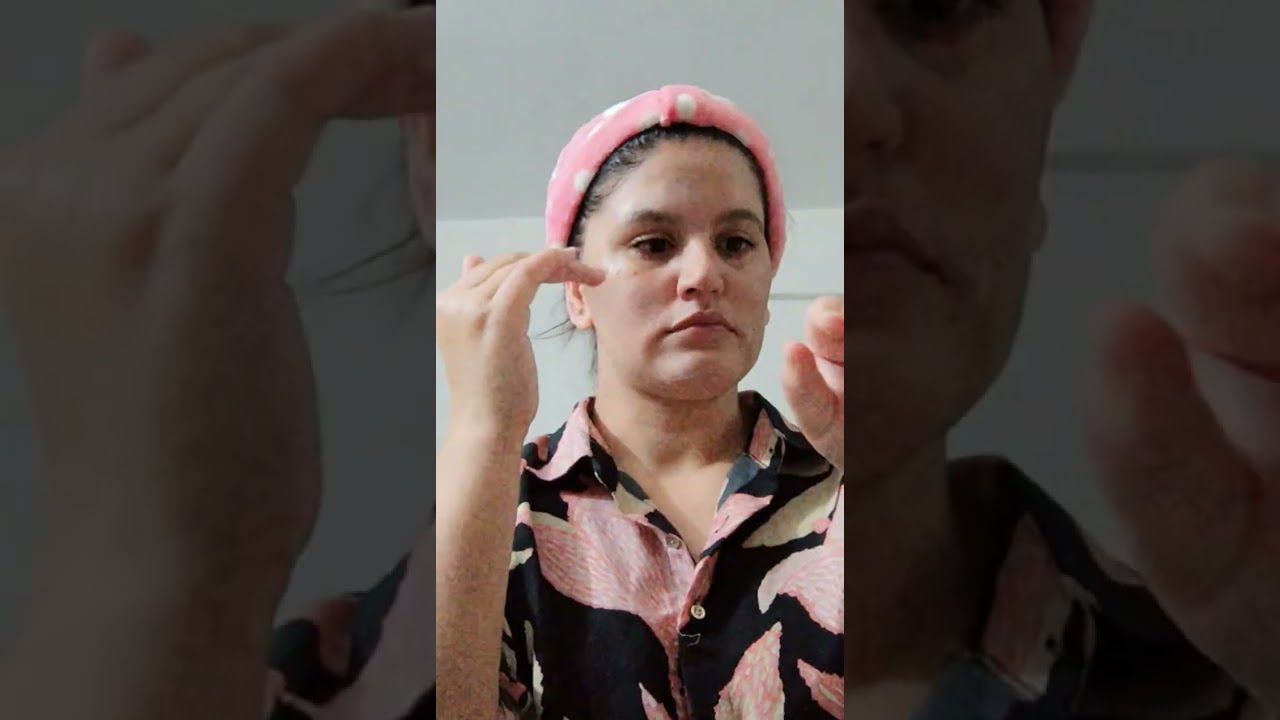 Night skin care routine 