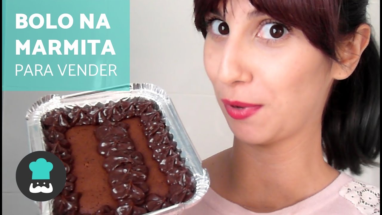BOLO NA MARMITA PARA VENDER | nega maluca com brigadeiro