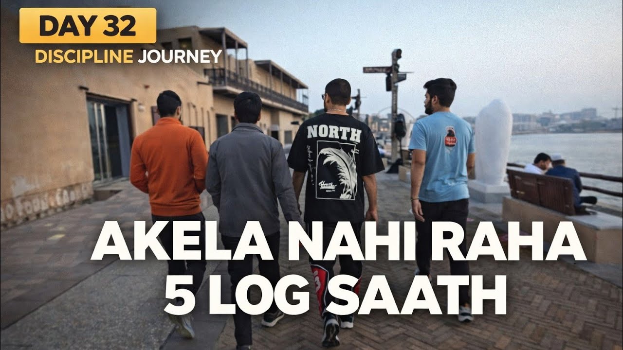 Hindi छोड़ दी | अब Marwari में Vlog | 5 Log Saath Chale | Day 32 Discipline Journey