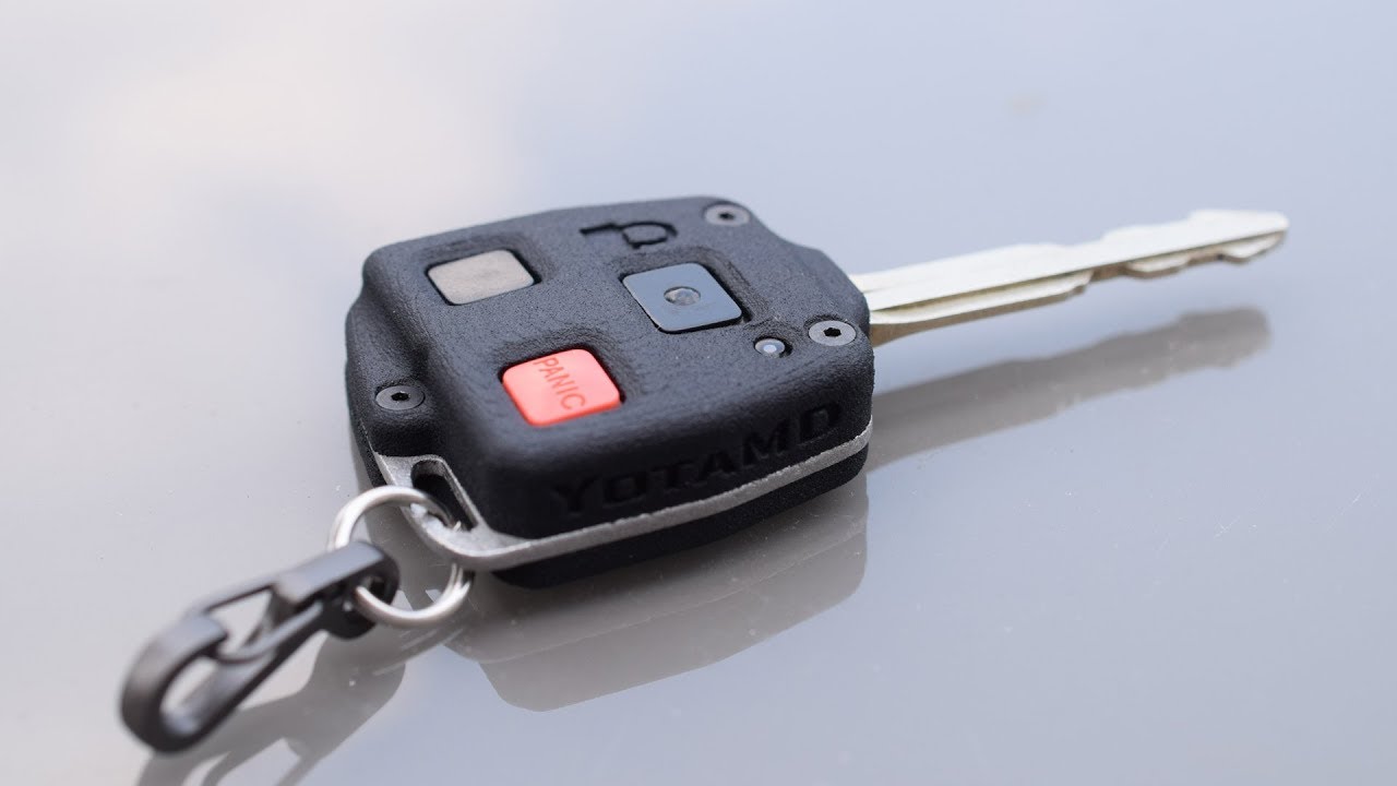Titanium Toyota and Lexus Key - YotaMD