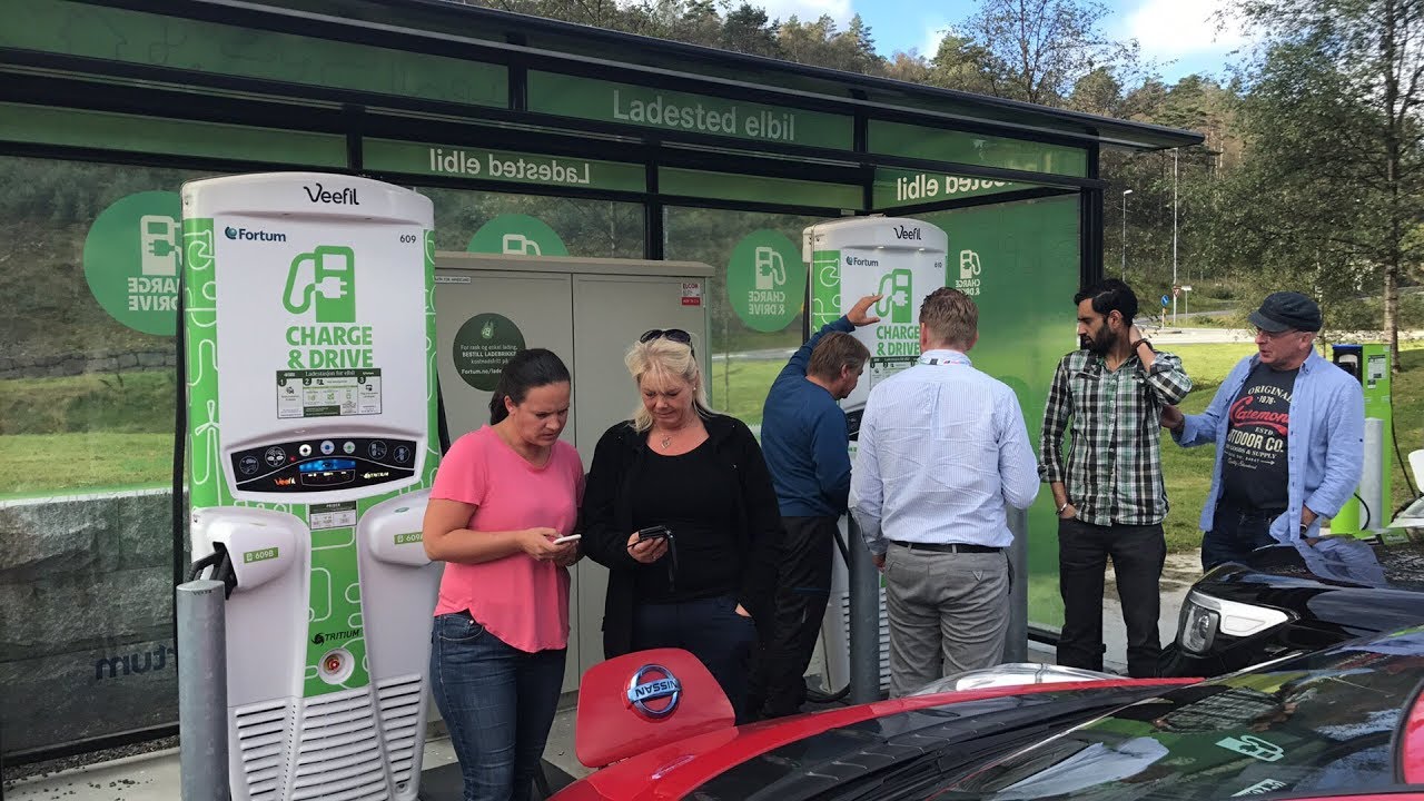 Nissan Leaf 30 kWh - 1300 KM Road-Trip / Norwegen / Fortum & Nissan #Ladetour2017 - Teil 3