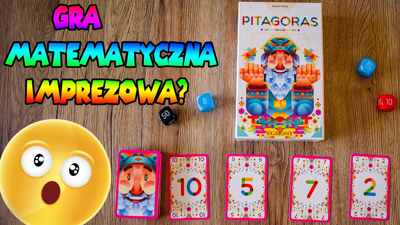 Pitagoras - Reiner Knizia (Gra planszowa) - Egmont | Recenzja