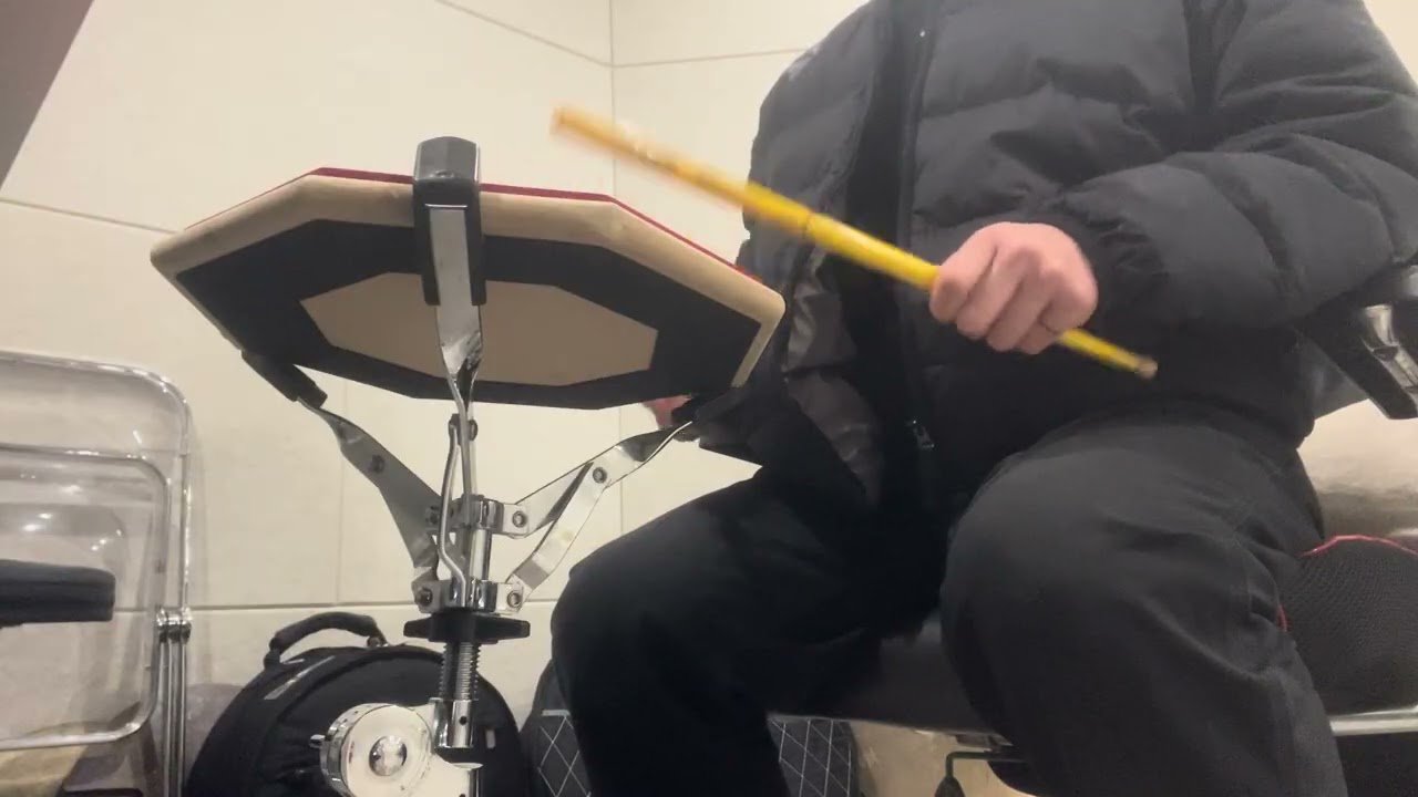 22 Day “Single strokes — wrist only” 20260106