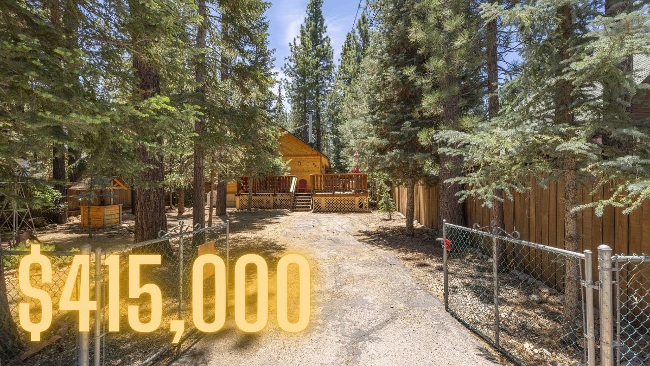 Woodsy Charming Cabin in Big Bear Property Tour- Big Bear City
