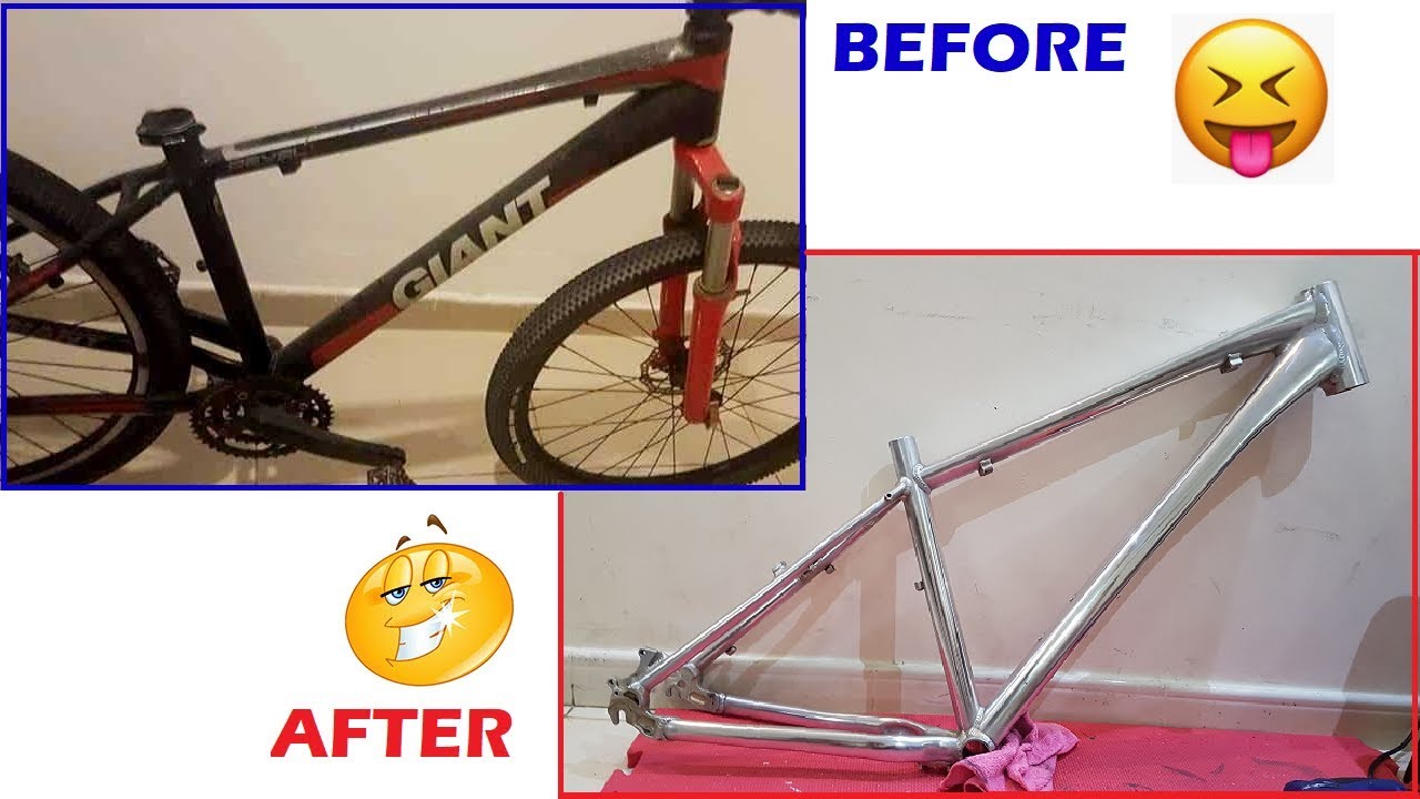 Polishing my Project MTB Frame