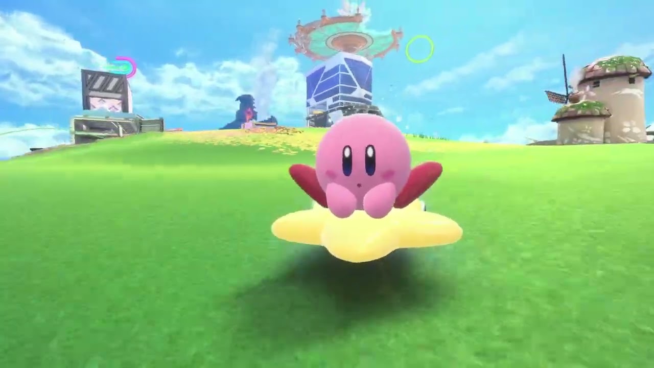 First time Playing Kirby Air Riders