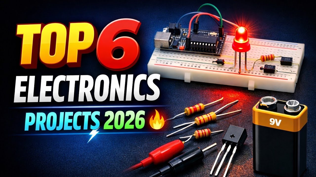 Top 6 Electronics Project || Best Project Of 2026