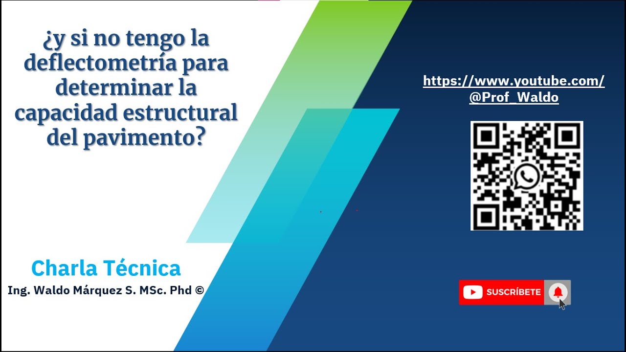 2026 38  Qué pasa si no tengo la deflectometría? Puedo estimar el número estructural?