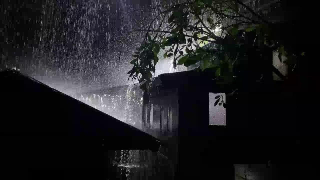 Calming Rain Sounds on Tin Roof for Stress Relief