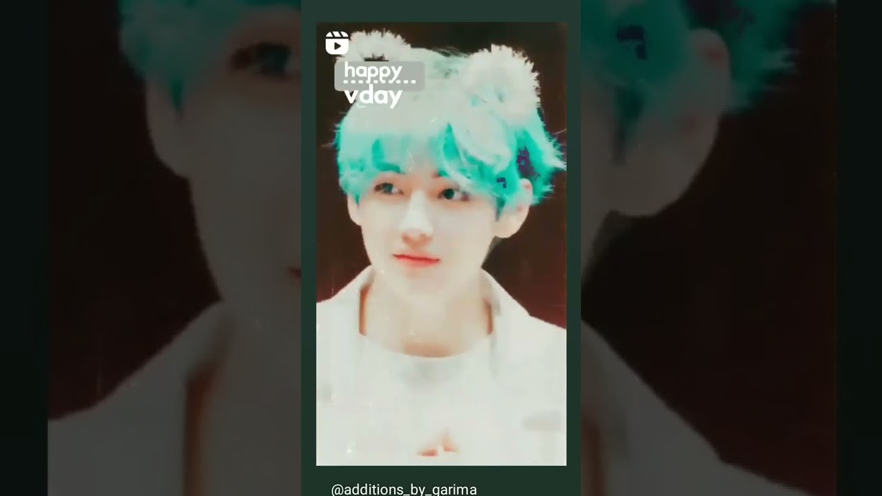 Happy Birthday♡ Kim Taehyung♡ [Happy V Day] #bts #kimtaehyung#vday
