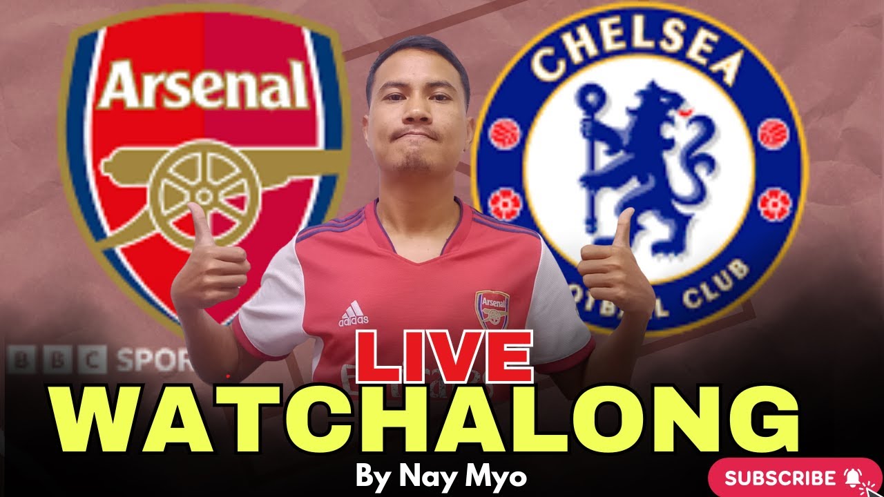 Arsenal VS Chelsea | LIVE WATCHALONG | Carabao Cup | Semi Final