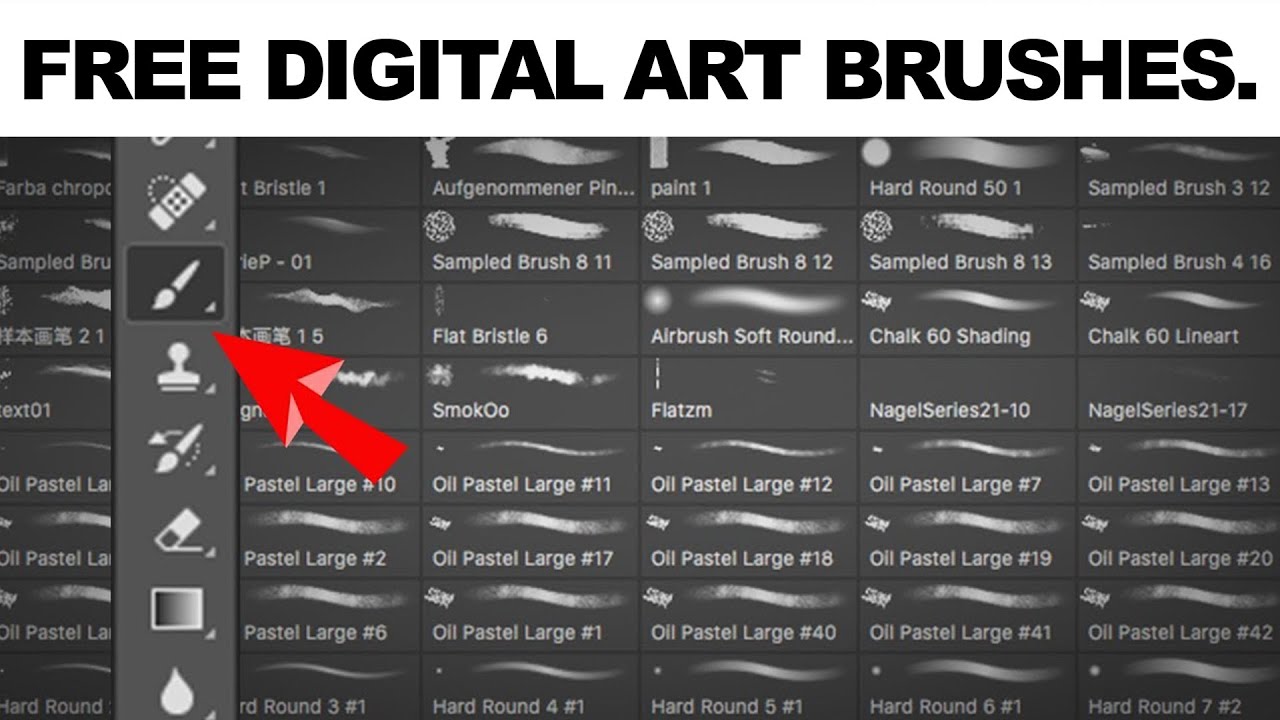 FREE BRUSHES! FREE BRUSHES FOR DIGITAL ART!