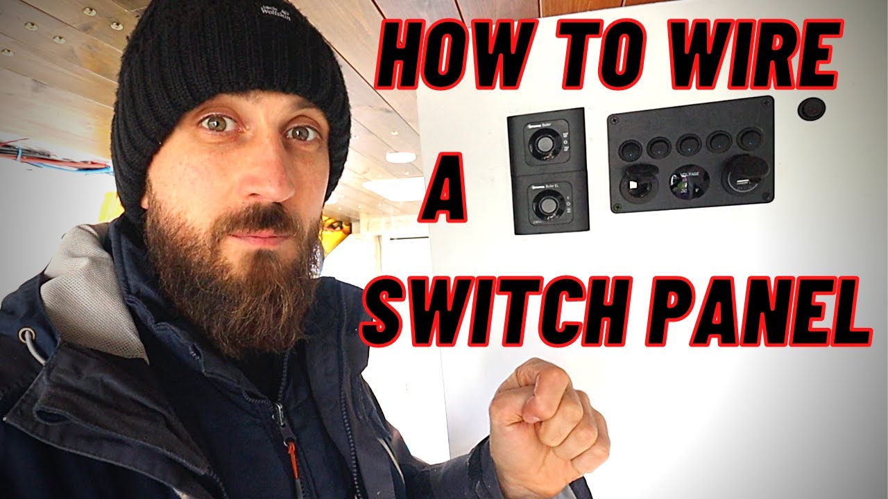 HOW TO WIRE A SWITCH PANEL IN A VW CRAFTER CONVERSION - EP. 37