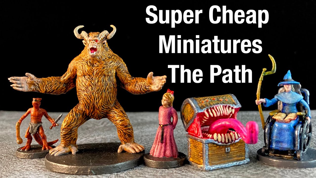 Супер дешевые миниатюры The Path