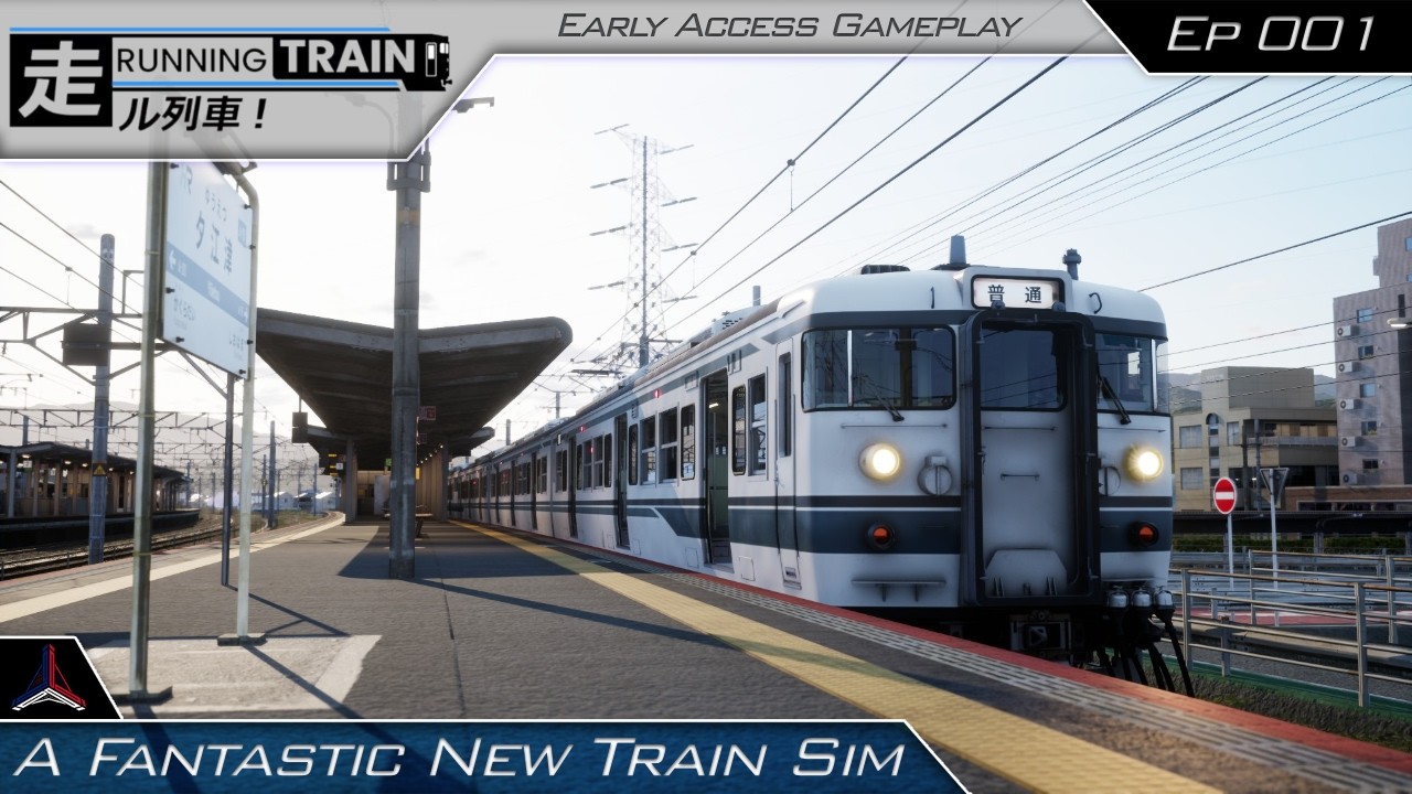 A Fantastic New Train Simulator! | Running Train - Early Access | #001