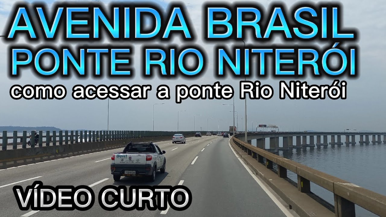 PASSANDO PELA AVENIDA BRASIL E ASCESSANDO A PONTE RIO NITERÓI #ponterioniteroi #avenidabrasil #rio