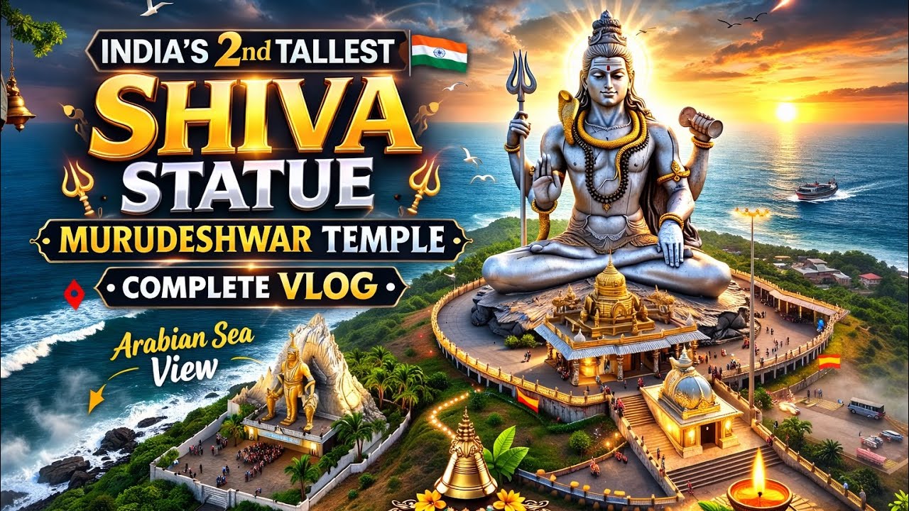 Murdeshwar Mahadev Darshan | Sea Side 🛕 🌊