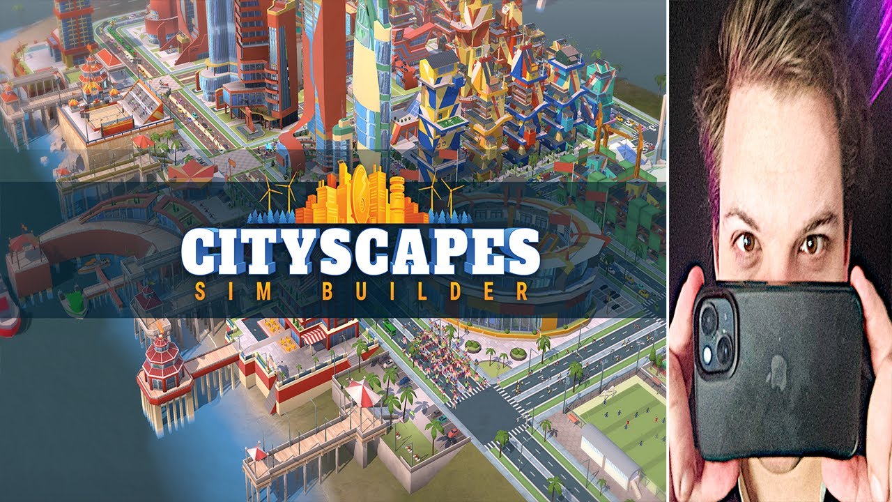 Cityscapes: Sim Builder - Build the best Cities! - Gameplay (iOS/Apple/iPhone)