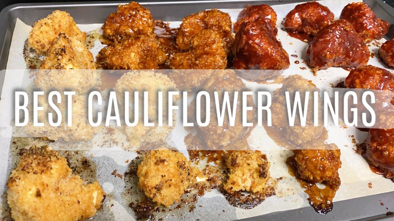 HOW TO MAKE BAKED CAULIFLOWER WINGS | Vegan Recipe | Easy & Delicious