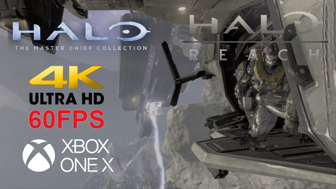 Halo Reach - MCC - Mission 5 - Tip of the Spear (4K 60FPS Xbox One X) - No Commentary