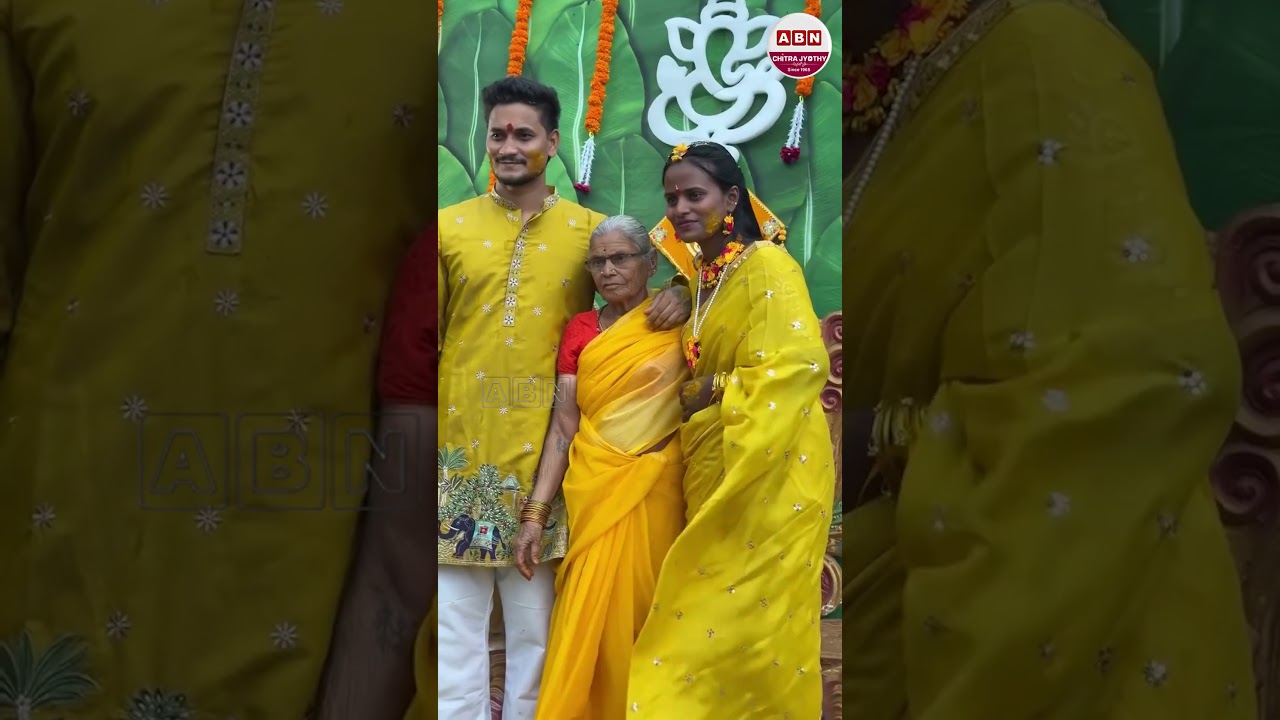 Jabardasth Faima Haldi Celebration | #faima #praveen #haldiceremony #virlashort | ABN