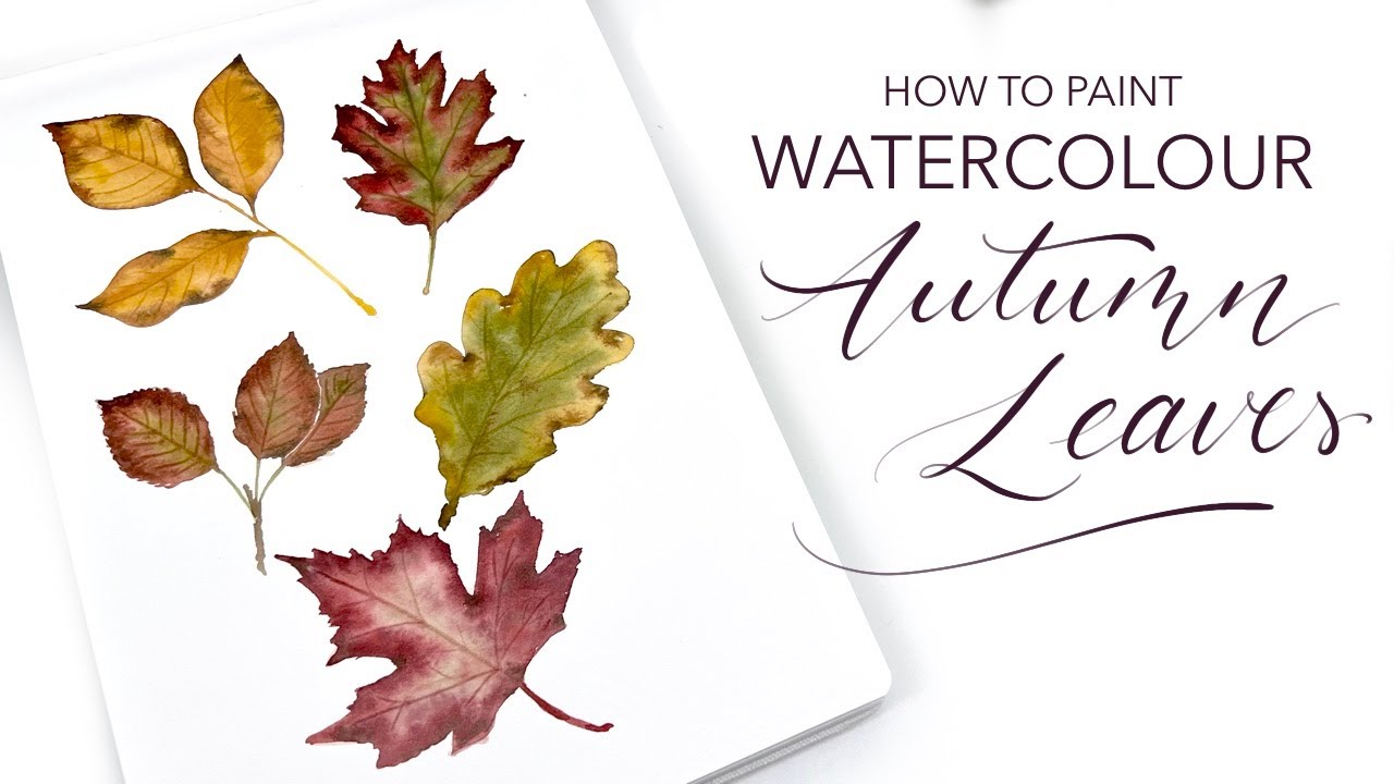 How To Paint Watercolour Autumn Leaves