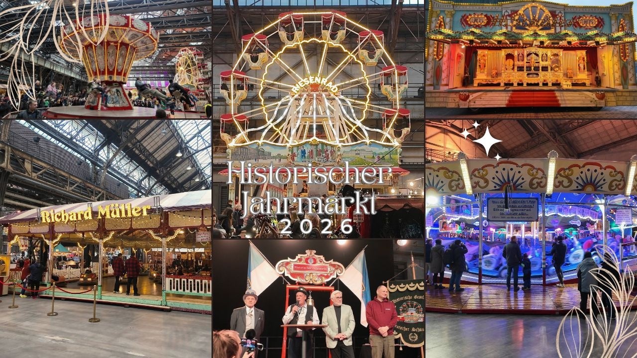 Historischer Jahrmarkt Bochum  2026  - Eröffnung OB & Steampunkshow | Orgelausstellung |  🎡4K/UHD