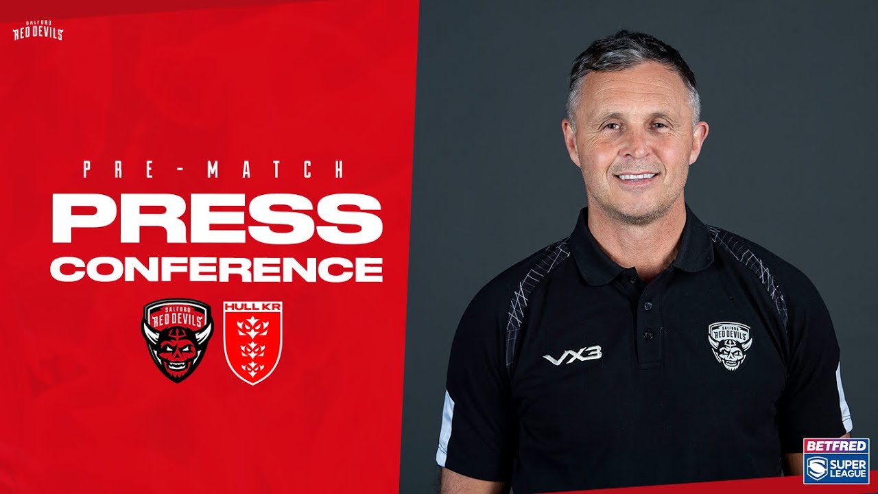 Paul Rowley's pre-match press conference | SLR20 (Hull KR)
