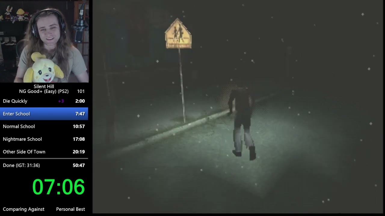 Silent Hill 1 Good+ Ending Speedrun in 31:27