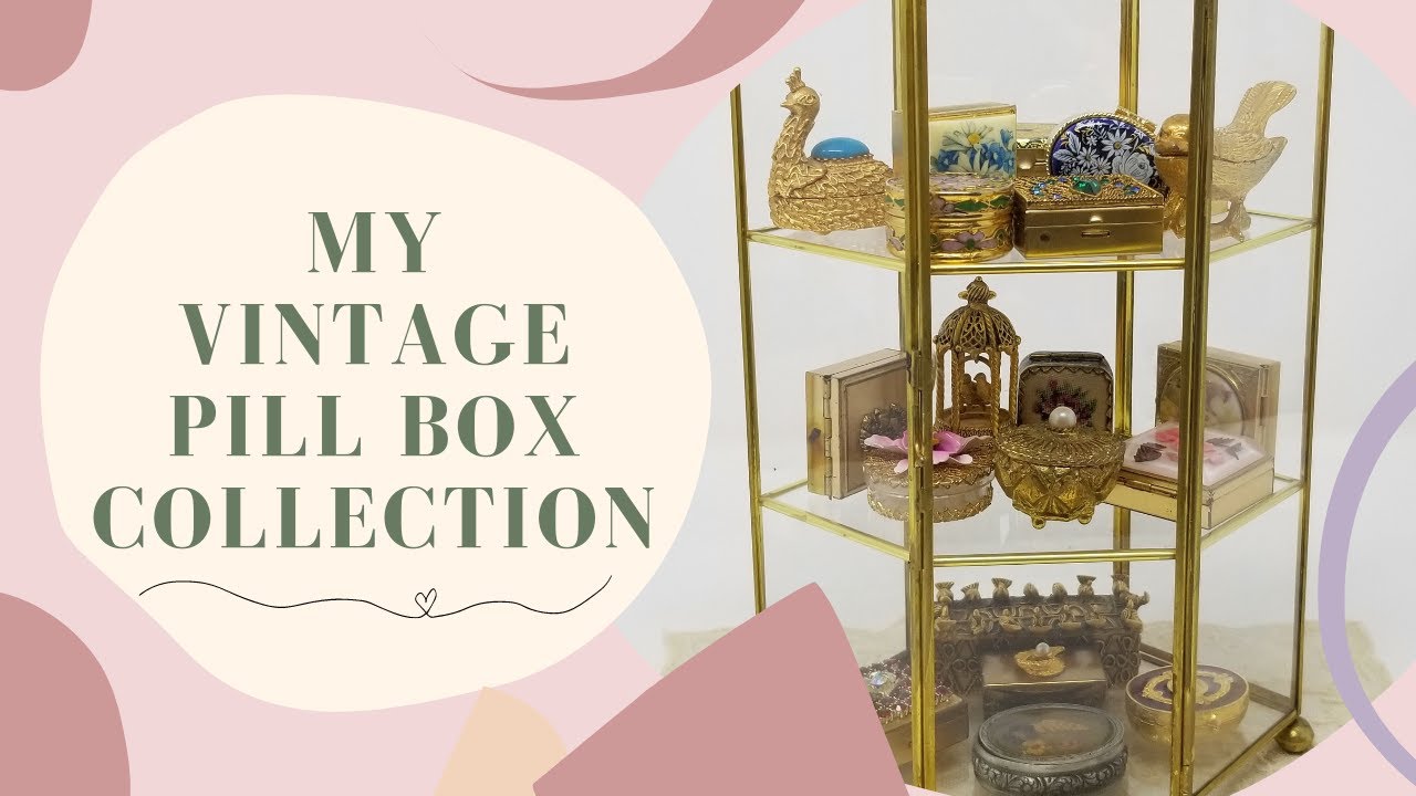 My Vintage Pillbox Collection | Vintage Boxes | Antique Snuff Boxes | Snuff Box | Oh My Vintage