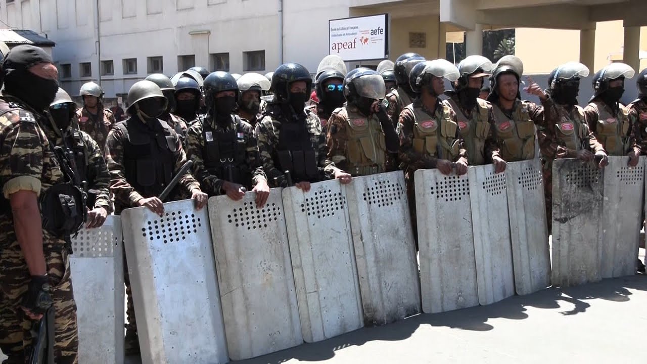 Madagascar : la police réprime une manifestation étudiante | AFP Images