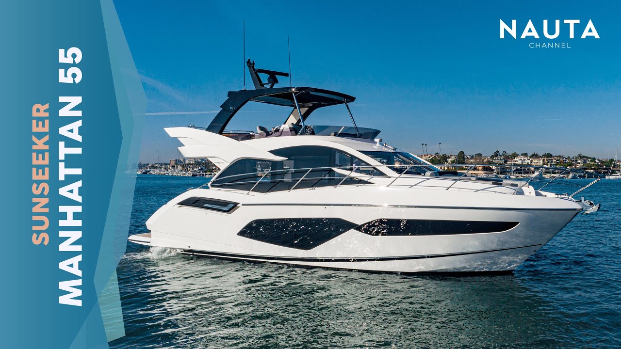 Sunseeker Yachts - Manhattan 55 - POV boat tour esterni e cabine